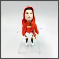 ราคา โมเดลนักฟุตบอล สูง 13 ซม. โรนัลโด้ Ronaldo ชุด ปีศาจแดง Model Football ตุ๊กตานักบอล นักเตะ โมเดลนักเตะ [mark/soccer] (1730255247817476363)