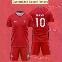 ราคา ชุดกีฬาและกางเกงขาสั้นแบบกำหนดเอง, ชุดฟุตบอลส่วนบุคคล, ปรับแต่งด้วยชื่อและหมายเลข เสื้อ ทีม pes สวย ๆ 2025 jersey club new jeans football jersey เสื้อ ลิเวอร์พูล / สวย jersey shirts Sport ออกกำลังกาย 