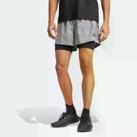 ราคา adidas Running Own the Run CLIMACOOL 2-in-1 Shorts Men Grey JW9700 (1731300073392342803)