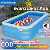 ราคา COD สระว่ายน้ำเป่าลม สระว่ายน้ำใหญ่ 1.8m/2m/2.62m/3.05m สระน้ำครอบครัว สระว่ายน้ำเป่าลม Swimming Pool สระน้ำเด็ก สระเป่าลม (1731791795697190419)