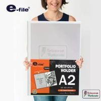 ราคา e-file PORTFOLIO HOLDER แฟ้มเก็บเอกสาร A3 / A2 แฟ้มสะสมผลงาน 750A (1731560635643758499)