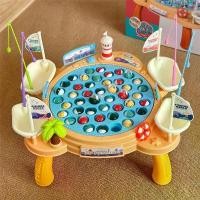 ราคา ชุดอุปกรณ์ตกปลาแม่เหล็ก มีเสียงเพลง หมุนได้ ของเล่นตกปลา ของเล่นเด็ก ฝึกสมาธิ ของเล่นตกปลาแม่เหล็ก Fishing Game (1732301811910214916)