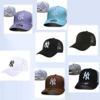 ราคา New-Era NY-Daddy A Close Cap Couple's Fashion Street Trend Thin Mesh Breathable Simple Versatile Retro Sun Protection Baseball Cap New York Yankees Golf Fishing Star Same Trendy (1732395762339841484)