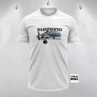 ราคา เสื้อยืดไมโครไฟเบอร์แห้งเร็ว Baju Pancing Memancing shimano stradic Rod ตกปลา Daiwa Shimano Stella Abu Garcia S-5XL ออกกำลังกาย Sport ผ้าฝ้าย กีฬา (1731201002430826747)