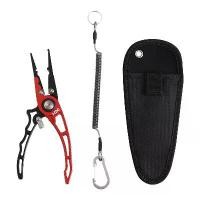 ราคา คีมตกปลาอลูมิเนียมอัลลอย น้ำหนักเบา สไตล์กรรไกร อุปกรณ์ถอดเบ็ด ควบคุมปลา ตัดสาย กดตะกั่ว สำหรับตกปลาแบบ Lure ที่คีบปลา (1731999959726787420)