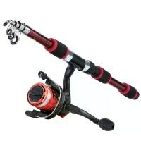 ราคา คันเบ็ดและรอกตกปลา 1.8 ม.คันเบ็ดพร้อมรอกตกปลาและอุปกรณ์ตกปลา รอกตกปลาครบชุดพร้อมสายสำรองแล้ว[ร้านกรุงเทพ พร้อมส่ง] fishing rod (1732429666242561684)