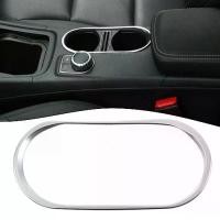 ราคา ABS Chrome Center Water Cup Holder Frame Trim Cover สำหรับ Benz A B CLA GLA Class (1732407572090619434)