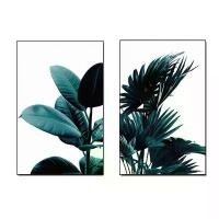 ราคา ผ้าใบ GREEN PLANT พิมพ์ศิลปะ โปสเตอร์ติดผนัง รูปภาพติดผนัง ภาพวาดศิลปะผนังห้องนอน ห้องนั่งเล่น กรอบตกแต่งบ้าน ไม่รวม 21 ซม. x 30 ซม. 2 ชิ้น/ชุด (1730045655608428859)