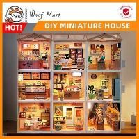 ราคา บ้านตุ๊กตา DIY, ขนาดเล็ก, โมเดลบ้านตุ๊กตา 3D, ชุดงานฝีมือ DIY บ้านตุ๊กตา, สำหรับผู้ใหญ่และเด็ก (1732230804371571961)