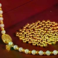 ราคา ลูกปัดเว้นวรรคเรียบ ชุบทอง 24K ลูกปัดทอง ลูกปัดสตริง ลูกปัดกลมสีทอง อุปกรณ์เสริม เครื่องประดับเชือกถัก DIY สำหรับผู้หญิง (1732091721112520297)