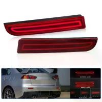 ราคา ไฟท้าย LED สำหรับรถยนต์, สำหรับ Mitsubishi Lancer Evolution ASX และ Outlander, ไฟท้าย, ไฟเลี้ยวแบบอนุกรม, ไฟเบรก, 12V, ไฟท้าย LED DIY (1732433063166313757)