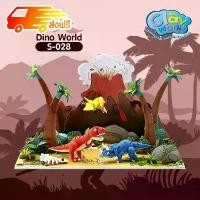 ราคา Dino World DIY Set : Clayworks ดินเบา ดินปั้น ตุ๊กตาดินปั้น ดินเชื้อน้ำ ดินน้ำมัน DIY Clay Set (1732414367820056094)