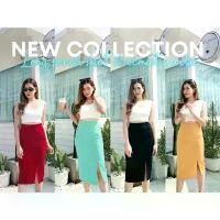 ราคา ♡chocmint sundae♡ ลดเหลือ 199฿ วันนี้เท่านั้น ❥ long pencil skirt กระโปรงยาวผ่าหน้าทรงดินสอใส่แล้วหุ่นเป๊ะมาก (1731293360022849348)