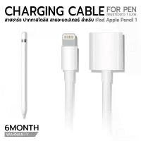 ราคา 9Gadget - (รับประกัน 6เดือน) สายชาร์จ ปากกา สำหรับ Apple Pencil 1 ปากกาสไตลัส สาย USB Charger Cable For Apple Pencil (1732438734338688529)