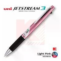ราคา ปากกาลูกลื่น 3 สี Uni Jetstream 3 รุ่น SXE3-800-05 สีชมพูอ่อน ไส้ ปากกาลบ ได้ rectangle pencil sharpen ิ น อ ล ั ก ช ื ่ (1732030746280429360)