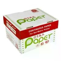 ราคา กระดาษต่อเนื่อง TKS PAPER ไม่มีเส้น ขนาด 9 x 11 1 ชั้น สินค้ามาใหม่ประจำเดือนนี้ (1732319685266867318)