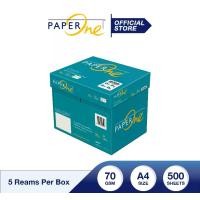 ราคา กระดาษถ่ายเอกสาร Paper One / A4 70 แกรม /500 แผ่น (บรรจุ 5 รีม /กล่อง) (1732253707263772324)