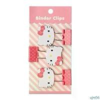ราคา แท้ 100% พร้อมส่ง คลิปหนีบกระดาษ Sanrio binder clip คลิป Sanrio paper clip คลิปหนีบเข็มขัด Kitty Kuromi คิตตี้ คุโรมิ ขายร้อน (1732291785672590345)