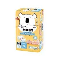 ราคา Moby ผ้าอ้อมสำเร็จรูป ชนิดเทป ไซส์ Newborn (Diaper Tape Newborn) แพมเพิส โมบี้ (1732193364541343471)