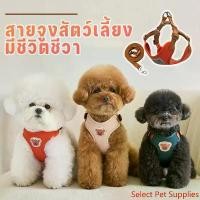 ราคา Select Pet Supplies 【PET PLAIN】สายจูงสุนัข เสื้อรัดอกสุนัข เสื้อรัดอกสัตว์เลี้ยง สายจูงสุนัข พันธุ์กลาง-ใหญ่ หลายสี หลายไซส์ สายจูงหมา มีแถบสะท้ (1732353199369585926)