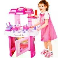 ราคา ชุดครัว ของเล่นเด็ก Kitchen Set สีชมพู รุ่น KitchenSet-008-26-02D-Rim (1732317103389639778)