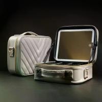 ราคา กระเป๋าเครื่องสำอางค์ TANARIN THE NEW ERA รุ่น COSMETIC BAG ลาย Chevron มีไฟในตัว (1731095155455396624)