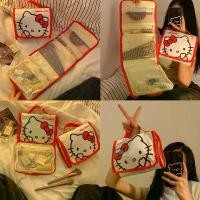 ราคา พร้อมส่ง️ กระเป๋า Hello Kitty กระเป๋าเครื่องสำอางค์ Cosmetic bag น่ารัก มีช่องแยก มีซิป กระเป๋าจัดระเบียบ 04055 ขายดีประจำเดือนนี้ (1731701592164501150)