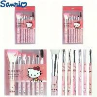 ราคา ชุดแปรงแต่งหน้า Hello Kitty 7 ชิ้น สีชมพูน่ารัก ขนแปรงสังเคราะห์แพ้ง่าย เหมาะสำหรับบลัชออน คิ้ว ริมฝีปาก และอายแชโดว์ มาพร้อมกล่องเก็บของ ไอเดียของขวัญที่สมบูรณ์แบบ Cosmetic Cosmetics (173171782608791
