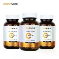 ราคา [แพ็ค 3 ขวด] วิตามินซี 1000 มก. วิตามินเวิลด์ Vitamin C 1000 mg. Vitamin World วิตามินซี1000 Vitamin C วิตซี VitC วิตซี1000 VitC1000mg. (1730942171278510394)
