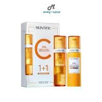 ราคา ถูก/แท้/มีไลฟ์ เซรั่ม Skintific 10% Pure Vitamin C Brightening Serum เซรั่มวิตซีเฟรช ผิวโกลว์ กระจ่างใส ลดจุดด่างดำ ซีโอดี (1732430970472465867)