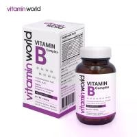 ราคา วิตามินบีรวม x 1 ขวด [วิตามินเวิลด์] Vitamin B Complex วิตามินบีคอมเพล็กซ์ วิตามินเวิลด์ Vitamin World วิตามินบี คอมเพล็กซ์ (1729890602168781812)