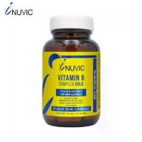 ราคา วิตามินบีรวม โกลด์ x 1 ขวด อินูวิค Vitamin B complex Gold Inuvic วิตามินบี Vitamin B1 B2 B3 B5 B6 B7 B9 B12 วิตามินบีคอมเพล็กซ์ บีรวม (1731839440807429565)