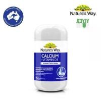 ราคา Nature's Way Calcium + Vitamin D3 Tablets เนเจอร์สเวย์ แคลเซียม + วิตามินดี 3 แบบเม็ด (50 เม็ด) (1731724202426140221)