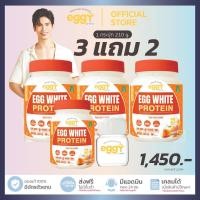 ราคา [ 3แถม2 ] ชาไทย EGGY PROTEIN โปรตีนไข่ขาว มีอัลบูมิน 4 รสชาติ ( 1 กระปุก = 210 กรัม ) คละรสได้ (1731287351425926542)