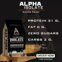 ราคา ALPHA WHEY PROTEIN ISOLATE เวย์โปรตีนไอโซเลต (1729638896423045546)