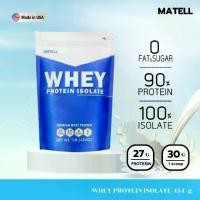 ราคา MATELL Whey Protein Isolate เวย์ โปรตีน ไอโซเลท ขนาด 454 g. (1730413426358847551)