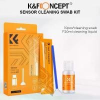 ราคา K&F Concept Sensor Cleaning Swab Kit ชุดทำความสะอาดเซนเซอร์กล้อง (1732390372025992459)