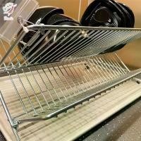 ราคา ที่คว่ำจาน ชั้นวางจาน ควูท อิเกีย Dish Drainer KVOT IKEA (1730187923260738355)