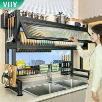 ราคา COD VIIY ชั้นคว่ำจาน ที่คว่ำถ้วยจาน ชั้นวางจาน ที่คว่ำจาน ตู้เก็บจานชาม ที่วางจานบนซิง ชั้นวางจานชาม ชั้นวางคร่อมอ่างล้างจาน Dish Drainer RackTikTok (1732216373794146271)