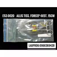ราคา E52-0020 คีมจับเนื้อเยื่อ คีมคีบเนื้อเยื่อ ALLIS TISSUE FORCEP 4X5T. 15CM ที่จับเนื้อเยื่อ สินค้าแนะนำ (1732256718143194444)