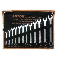 ราคา SKY TOOLS แหวนข้าง ปากตาย ประแจแหวนข้างปากตาย 8-24mm 14ชิ้น GERMANY ANTON (1729991103792515317)
