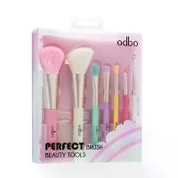 ราคา COD odbo Perfect Brush Beauty Tools OD8-193 โอดีบีโอ ชุดแปรง เซทแปรงแต่งหน้า 7 ชิ้น ฟรีกระเป๋าสีชมพู (1732262648378393784)