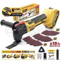 ราคา DELTON เครื่องตัด ขัด เซาะ ไร้สาย 350W เครื่องมัลติทูลส์ Cordless Oscillating Multi Tools เลื่อยไฟฟ้าระบบสั่น ขัดกระทราย ขัดสั่น ปรับความแรงได้ 6 ระดับ BL SERIES รุ่น DCS-335X ใช (1731610835432211884)