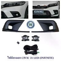 ราคา ไฟตัดหมอก HONDA CIVIC 2021 2022 LED ไฟสปอร์ตไลท์ ฮอนด้า ซีวิค 2021 2022 FOG LAM FOG LIGHT (1731480912748643633)