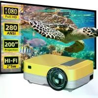ราคา โปรเจ็กเตอร์, Hy300, HD, โฮมมเธียเตอร์ขนาดเล็กแบบพกพา, 1080P, มัลติมีเดีย, หน้าจอฉายภาพ galaxy light projector โปรเจคเตอร์ 4 k overhead projector โ ป ร เ จ ค เ ต อ ร ์ (1732065527147365552)
