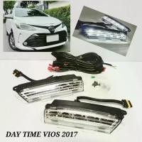 ราคา COD ไฟ DAY LIGHT DRL TOYOTA VIOS 2017 2018 2019 2020 DAY TIME แสงขาว ดรอบฟ้า ไฟเลี้ยวส้ม (1732069292691326268)