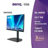 ราคา BenQ SW242Q 24นิ้ว 2K IPS AdobeRGB 90W USB-C Photographer Monitor (จอแต่งภาพ) (1732321288507393404)
