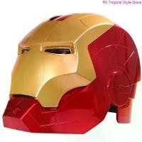 ราคา หัวไอรอนแมน ขายร้อน kamen rider พร้อมส่ง️หน้ากากไอรอนแมน ironman หมวกไอรอนแมน เน้นสมจริง ตามีไฟ เปิดหน้ากากได้ Scale 1:1 หัว ไอรอนแมน mark 85 iron man kamen rider kuuga w (1731375180934513711)