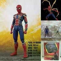 ราคา Iron Spider-Man Avengers 3 Infinity War แอ็คชั่นฟิกเกอร์, Marvel SHF, เคลื่อนย้ายได้แบบเต็มตัว, โมเดลอินเทรนด์, เหมาะสำหรับการแสดงผล (1732165574119622296)