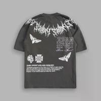 ราคา เสื้อยืดโอเวอร์ไซส์ DARC WOLF IRON V2 "PREMIUM" สีเทา WOLF วัสดุผ้าฝ้าย สำหรับผู้ชายและผู้หญิง ไซส์ US เสื้อแขนสั้นวินเทจลำลอง เสื้อยืด (1731798509410485407)
